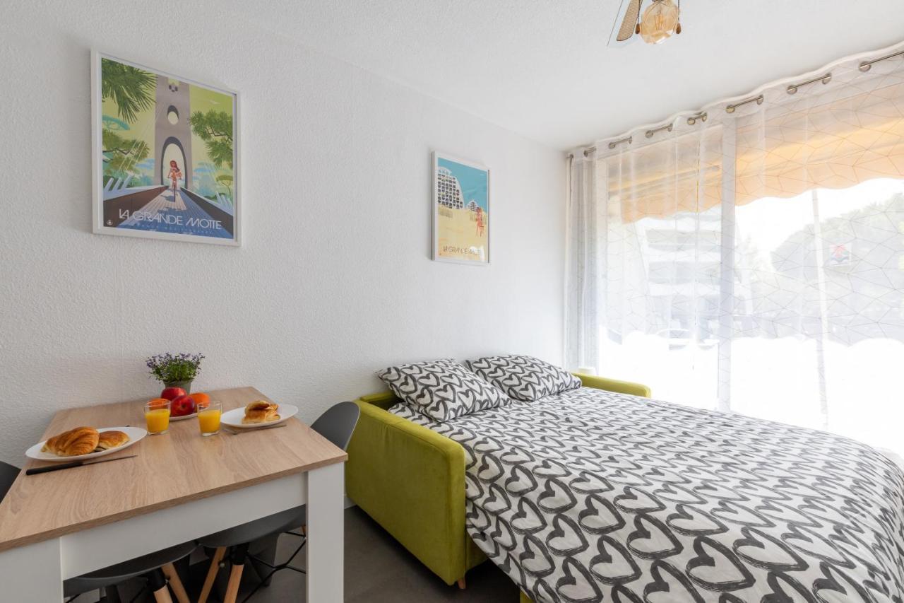 Studio Vasco / Confortable / Lumineux / Parking Prive La Grande Motte Ngoại thất bức ảnh